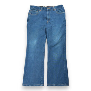 Vintage Levis Jeans Mens 36x29 Blue 517 Bootcut Dark Wash Denim Cotton Poly Y2K